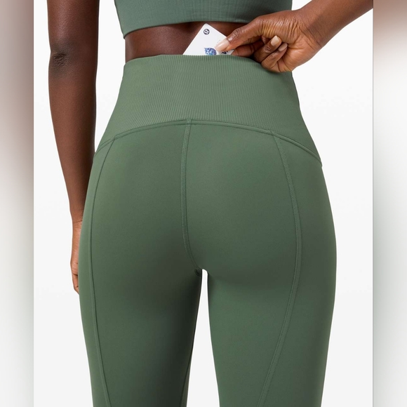 NWT Lululemon Train Free High Rise Crop 23" - Picture 5 of 8